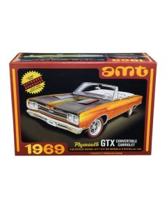 Skill 2 Model Kit 1969 Plymouth GTX Convertible 1/25 Scale Model by AMT