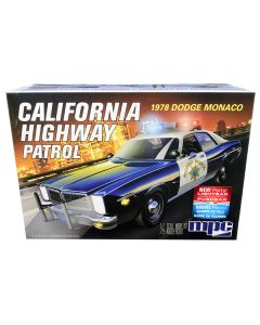 Skill 2 Model Kit 1978 Dodge Monaco "CHP" (California Highway Patrol) Police Car 1/25 Scale Model by MPC