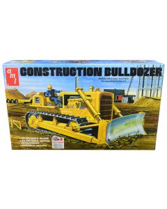 Skill 3 Model Kit Construction Bulldozer 1/25 Scale Model by AMT