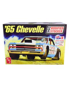 Skill 2 Model Kit 1965 Chevrolet Chevelle Modified Stocker 1/25 Scale Model by AMT