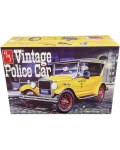 Skill 2 Model Kit 1927 Ford T Vintage Police Car 1/25 Scale Model by AMT