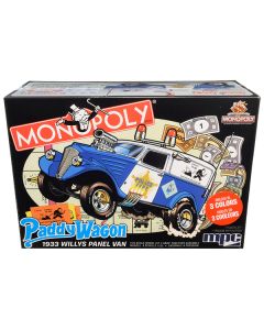 Skill 2 Snap Model Kit 1933 Willys Panel Paddy Wagon Police Van "Monopoly" "85th Anniversary" 1/25 Scale Model by MPC