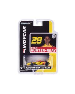 Dallara IndyCar #28 Ryan Hunter-Reay "DHL" Andretti Autosport "NTT IndyCar Series" (2020) 1/64 Diecast Model Car by Greenlight