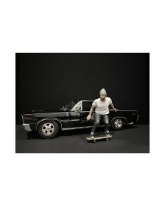 Skateboarder Figurine II for 1/18 Scale Models by American Diorama