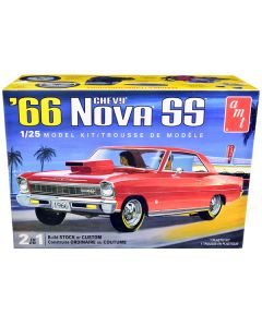 Skill 2 Model Kit 1966 Chevrolet Nova SS 2-in-1 Kit 1/25 Scale Model by AMT