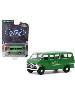 1970 Ford Club Wagon Van Green "Board of Education" "Hobby Exclusive" 1/64 Diecast Model by Greenlight