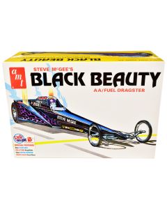 Skill 2 Model Kit Steve McGee's Black Beauty Wedge AA/Fuel Dragster 1/25 Scale Model by AMT