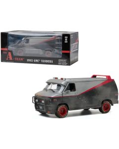 1983 GMC Vandura Van Weathered Version with Bullet Holes "The A-Team" (1983-1987) TV Series 1/24 Diecast Model by Greenlight