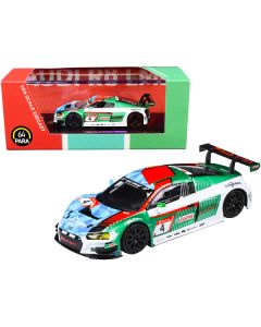 Audi R8 LMS #4 Audi Sport Team Phoenix Nurburgring P1 24 Hours (2019) 1/64 Diecast Model Car by Paragon