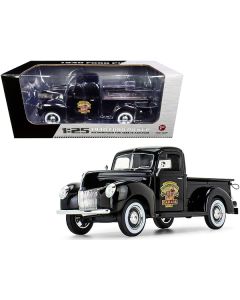 1940 Ford Pickup Truck Black "The Busted Knuckle Garage" 1/25 Diecast Model Car by First Gear