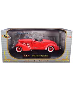 1935 Auburn Speedster Coral Red 1/32 Diecast Model Car by Signature Models