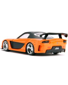 Han's Mazda RX-7 RHD (Right Hand Drive) Orange Metallic and Black 