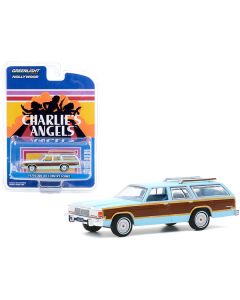 1979 Ford LTD Country Squire Light Blue with Wood Grain Paneling 