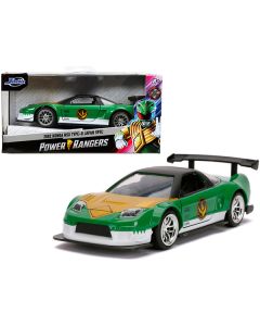 2002 Honda NSX Type-R Japan Spec Green Ranger "Power Rangers" 1/32 Diecast Model Car by Jada