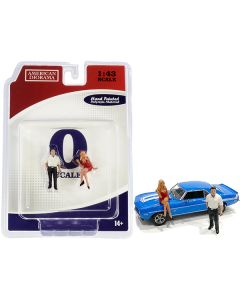 70s Style Two Figurines Set II for 1/43 Scale Models by American Diorama