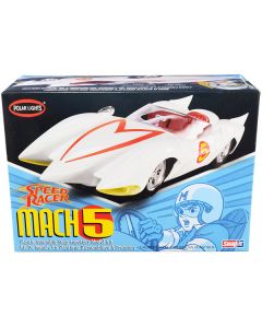 Skill 2 Snap Model Kit Speed Racer Mach 5 1/25 Scale Model by Polar Lights