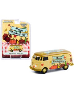 Volkswagen Panel Van "Happy Thanksgiving" "Hobby Exclusive" 1/64 Diecast Model by Greenlight