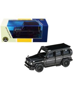 Mercedes AMG G63 Liberty Walk Wagon Black 1/64 Diecast Model Car by Paragon