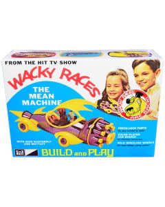 Skill 2 Snap Model Kit The Mean Machine with Dick Dastardly and Muttley Figurines "Wacky Races" (1968) TV Series 1/25 Scale Model by MPC