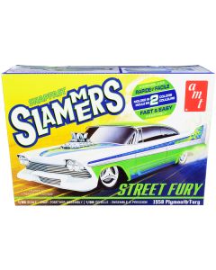 Skill 1 Snap Model Kit 1958 Plymouth Street Fury "Slammers" 1/25 Scale Model by AMT