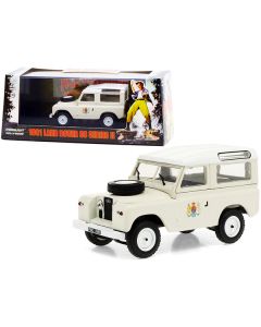 1961 Land Rover 88 Series II Station Wagon Cream with White Top "Ace Ventura 2: When Nature Calls" (1995) Movie 1/43 Diecast Model Car by Greenlight