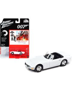 1967 Toyota 2000GT Convertible White (James Bond 007) "You Only Live Twice" (1967) Movie "Pop Culture" Series 1/64 Diecast Model Car by Johnny Lightning