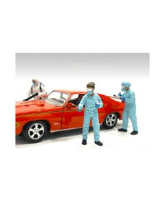 Hazmat Crew Figurine II for 1/24 Scale Models by American Diorama