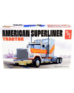 Skill 3 Model Kit American Superliner Semi Tractor 1/24 Scale Model by AMT