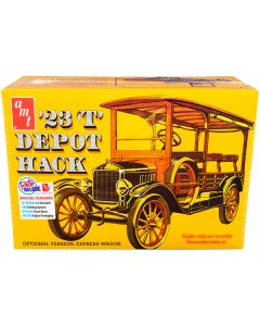 Skill 2 Model Kit 1923 Ford T Depot Hack 2-in-1 Kit 1/25 Scale Model by AMT