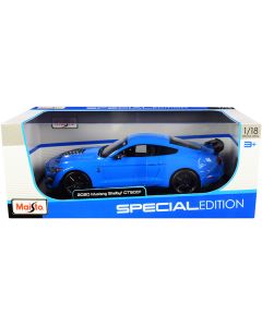 2020 Ford Mustang Shelby GT500 Light Blue "Special Edition" 1/18 Diecast Model Car by Maisto