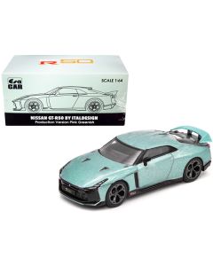 Nissan GT-R50 by Italdesign Pink Greenish 1/64 Diecast Model Car by Era Car