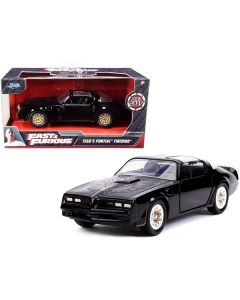 Tego's Pontiac Firebird Black with Gold Stripes and Hood Bird 