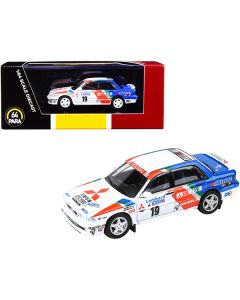 Mitsubishi Galant VR-4 #19 T. Salonen - V. Silander Lombard RAC Rally (1989) 1/64 Diecast Model Car by Paragon