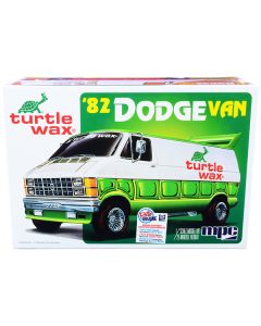 Skill 2 Model Kit 1982 Dodge Van Custom "Turtle Wax" 2-in-1 Kit 1/25 Scale Model by MPC