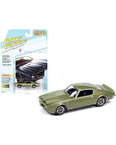 1972 Pontiac Firebird Formula Springfield Green Metallic "Classic Gold Collection" Series Limited Edition to 9454 pieces Worldwide 1/64 Diecast Model Car by Johnny Lightning