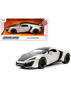 Lykan Hypersport Gray and Black "Hyper-Spec" Series 1/24 Diecast Model Car by Jada