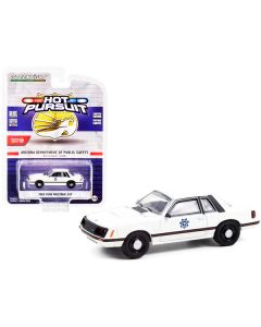 1982 Ford Mustang SSP White "Arizona Department of Public Safety" "Hot Pursuit" Series 39 1/64 Diecast Model Car by Greenlight