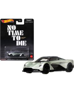 Aston Martin Valhalla Concept Light Green Metallic with Dark Green Top (James Bond 007) "No Time to Die" (2021) Movie Diecast Model Car by Hot Wheels