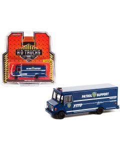 2019 Step Van Dark Blue Auxiliary Patrol Support "New York City Police Department" (NYPD) "H.D. Trucks" Series 22 1/64 Diecast Model Car by Greenlight