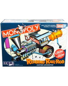 Skill 1 Snap Model Kit Reading Rail Rod Custom Locomotive "Monopoly" 1/25 Scale Model by MPC