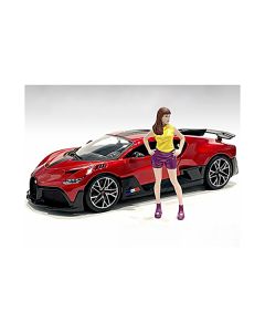 "Girls Night Out" Cara Figurine for 1/18 Scale Models by American Diorama