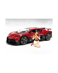 "Girls Night Out" Gigi with Cat Figurine for 1/18 Scale Models by American Diorama