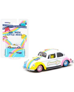 Volkswagen Beetle Low Rider "Mr. Men Little Miss" "Collaboration Model" 1/64 Diecast Model Car by Schuco & Tarmac Works