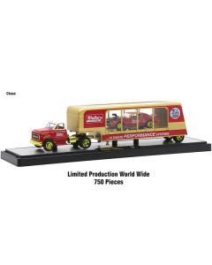 Auto Haulers Set of 3 Trucks Release 50 Limited Edition to 8400 pieces Worldwide 1/64 Diecast Models by M2 Machines