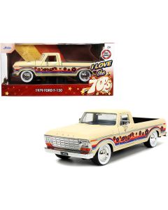 1979 Ford F-150 Pickup Truck Cream with Graphics 