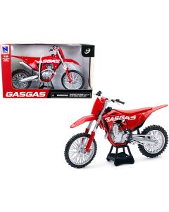 GasGas MC 450F Bike Motorcycle Red 1/12 Diecast Model by New Ray