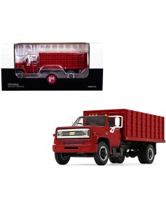 1970s Chevrolet C65 Grain Truck with Corn Load Red 1/34 Diecast Model by First Gear