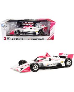 Dallara IndyCar #3 Scott McLaughlin "CarShop" Team Penske (Road Course Configuration) "NTT IndyCar Series" (2021) 1/18 Diecast Model Car by Greenlight