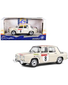 Renault 8 Gordini 1300 #8 J. Ragnotti - M. Duvernay Rally Monte-Carlo Historique (2014) "Competition" Series 1/18 Diecast Model Car by Solido