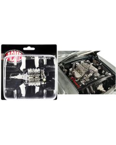 Injected Boss 9 429 Engine & Transmission Replica from "1969 Ford Mustang GT Street Fighter Bullet" 1/18 Scale Model by ACME